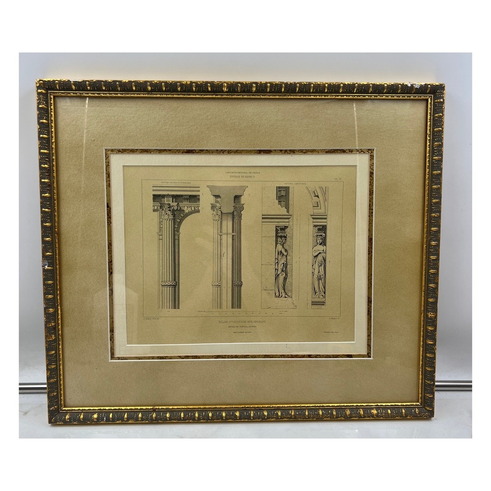Eugene Rouyer L'Art Architectural en France Framed Art Print Bombay Art Henri